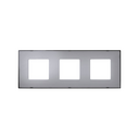 Interchangeable case for 3 elements frame translucent grey Simon 27 Play