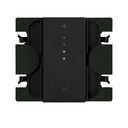Simon iO 3-wire phase-cut electronic dimmer switch 230 V~ with slender rocker matt black Simon 270