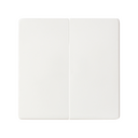 Conjunto semi-montado de 2 interruptores 10 AX 250~ con sistema de embornamiento rápido blanco mate Simon 82 Concept