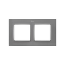 Frame for 2 Elements Gray Simon 82 Concept