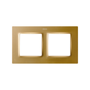 Frame for 2 elements gold Simon 82 Concept