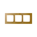 Frame for 3 elements gold Simon 82 Concept
