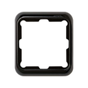 Frame for 1 element black Simon 75
