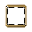 Frame for 1 element gold Simon 75