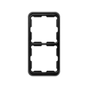 Frame for 2 elements black Simon 75