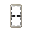 Frame for 2 elements aluminium Simon 75