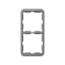 Frame for 2 elements grey Simon 75