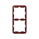 Frame for 2 elements garnet Simon 75
