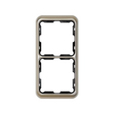 Frame for 2 elements champagne Simon 75
