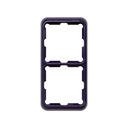 Frame for 2 elements cobalt blue Simon 75