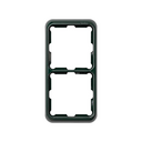 Frame for 2 elements green Simon 75