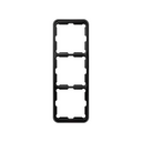 Frame for 3 elements black Simon 75