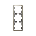Frame for 3 elements aluminium Simon 75