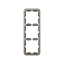 Frame for 3 elements champagne Simon 75