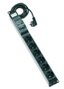 ELECTROBLOCK 19" de 6 bases francesas con cable y diferencial