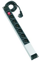 ELECTROBLOCK 19" de 5 bases schuko con cable e interruptor