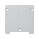 Plaque aveugle latérale pour profilé aluminium Ofiblock Compact et Ofiblock Line, gris clair Simon K45