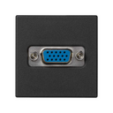 Разъем VGA HD15 "мама" модуль K45 цвета графит Simon K45