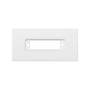 Trim plate for 1 SUB-D25 connector (parallel port) for 2 elements white Simon K45