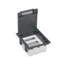 Caisson de sol réglable avec 6 éléments pour installation sur faux plancher gris Simon K45