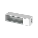 Profilé aluminium Ofiblock Line Compact pour 3 éléments, oculeur: blanche Simon K45