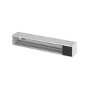 Perfil de aluminio Ofiblock Line de 6 elementos con 4 accesos para cableado trasero grafito Simon K45