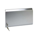 Metal cover for metal surface mount or flush mount wall frame for 8 elements stainless steel Simon K45