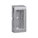 Customized surface wall box Cima Pro of 1 double element aluminum Simon Cima Pro