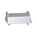 Surface box adapter for 20 x 50 mm mini trunking entry aluminum Simon Cima