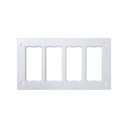 Frame for flush-mounted box Cima Pro of 4 double elements white Simon Cima