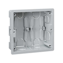 Flush-mounted housing Cima Pro of 2 double elements for flush-mounted wall frame Cima Pro of 2 double elements Simon Cima