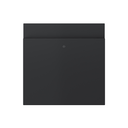 Cover with viewer for card switch black matte Simon 360