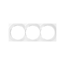 Frame square for 3 elements white Simon 88