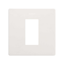 Minimal aesthetic frame for 1 element matt white Simon 270