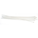 Flange de nylon de 4,8 x 300 mm, 20 unidades transparentes da