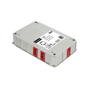 Caja distribuidora de 1 circuito estabilizado (SAI) de 1 entrada de 3 polos con figura Wago Winsta Midi y 4 salidas de 3 polos