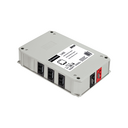 Distribution box with 2 circuits, 2 x 3-pole inputs Wago Winsta Midi type and 3 x 3-pole outputs