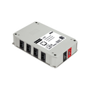 Distribution box with 2 circuits, 2 x 3-pole inputs Wago Winsta Midi type and 5 x 3-pole outputs