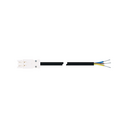 Female-free end connection cable 3P compatible with Wieland GST18i type, RZ1-K cable 1.5 mm², 2 m, white connector