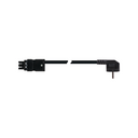 Female-Schuko connection cable 3P Wago Winsta type, RZ1-K cable 1.5 mm², 2 m, black connector