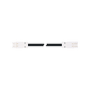Female-male connection cable 3P compatible with Wieland GST18i type, H05VV-F cable 1.5 mm², 6 m, white connector