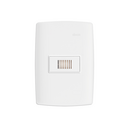 Conjunto de 1 pulsador de campainha 1 placa de 1 posto 4x2 com suporte 10 A 250 V~ branco Simon 30