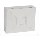 CAJA DISTRIBUIDORA TV 1 ENTRADA CON 4 SALIDAS BLANCA SIMON