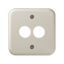 Cover for stereo speaker socket champagne Simon 31
