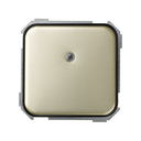 2-way switch 10AX 250V~ with built-in light and fast terminal connection system decorative brown Simon 31
