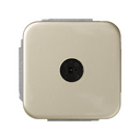 Input for mono speaker, complies with standard DIN 41529 champagne Simon 31