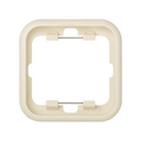 Thermoplastic frame for 1 element ivory Simon 31