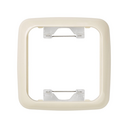 Thermostable frame for 1 element ivory Simon 31