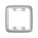Thermostable frame for 1 element aluminium Simon 31