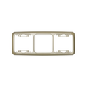 Thermostable frame for 3 elements champagne Simon 31